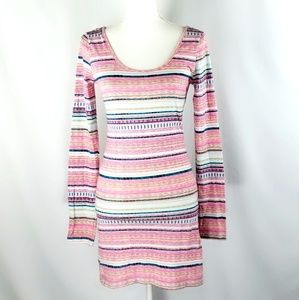 Midi Dress Strappy Cotton Size Medium